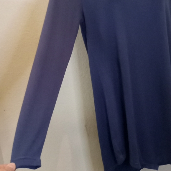 Belle by Belldini Blue Bling Tunic Top - Picture 6 of 13